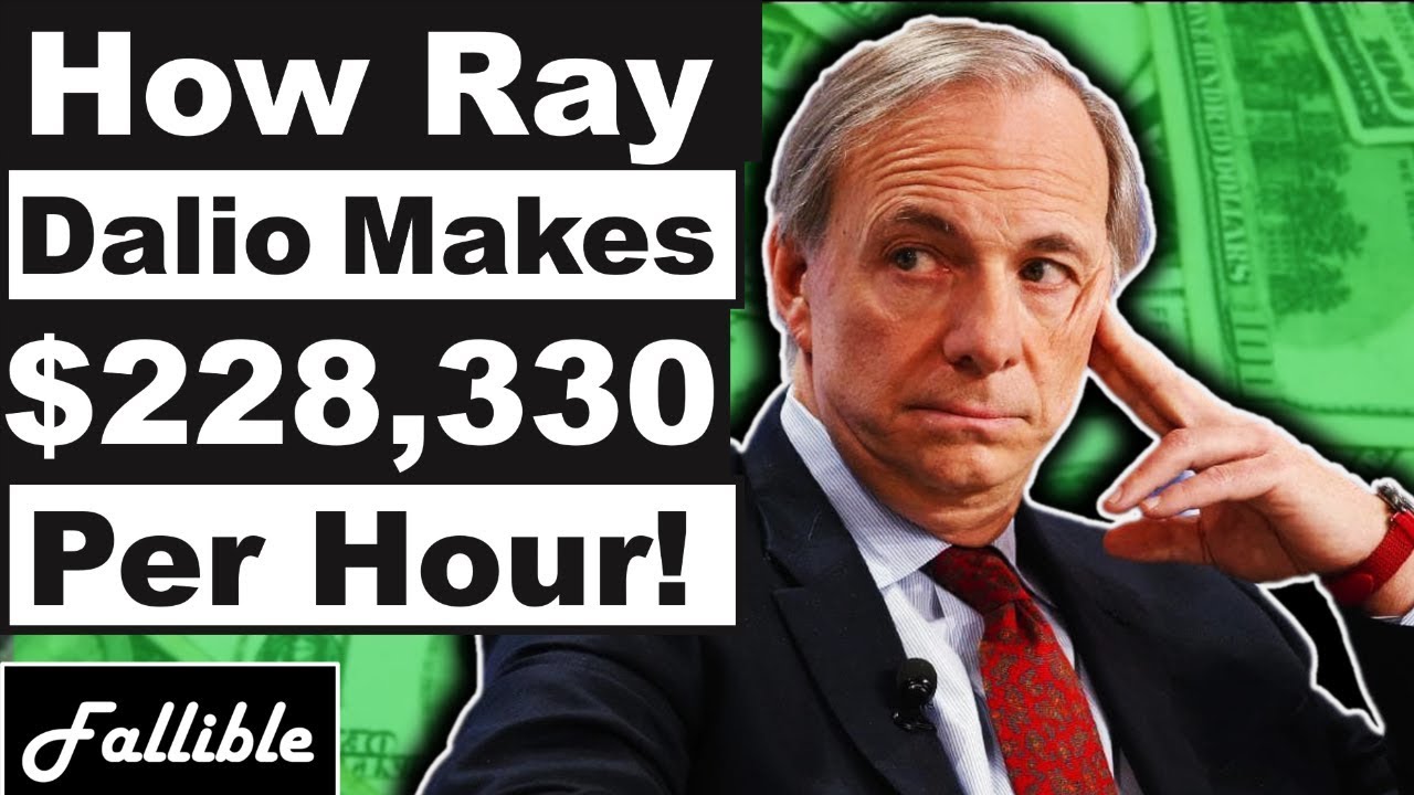 How Ray Dalio Makes $228,310 PER HOUR | Ray Dalio Trading Strategy