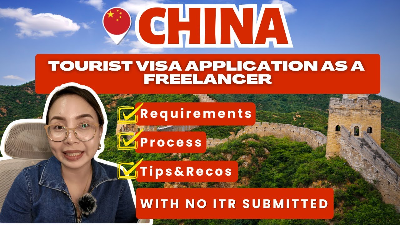 🇨🇳 CHINA TOURIST VISA STEP-BY-STEP Guide Filipino Freelancers NO ITR | REQS & CEBU EXPERIENCE!
