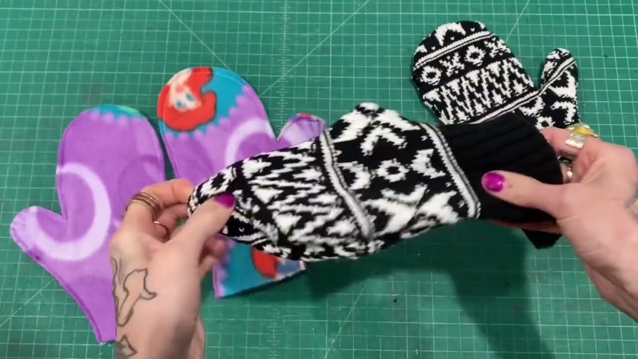 How to Upcycle a Sweater into Mittens | WeAllSew