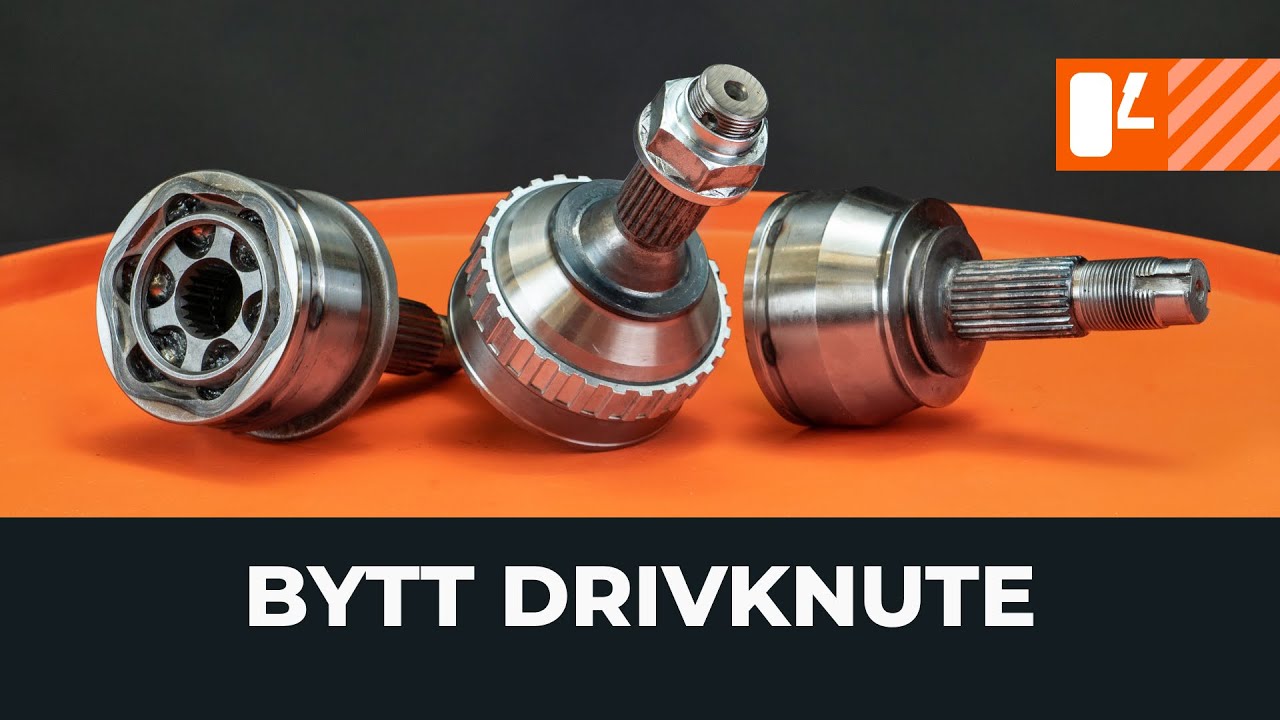 Slik bytter du drivknute på bilen [AUTODOC-VIDEOVEILEDNINGER]