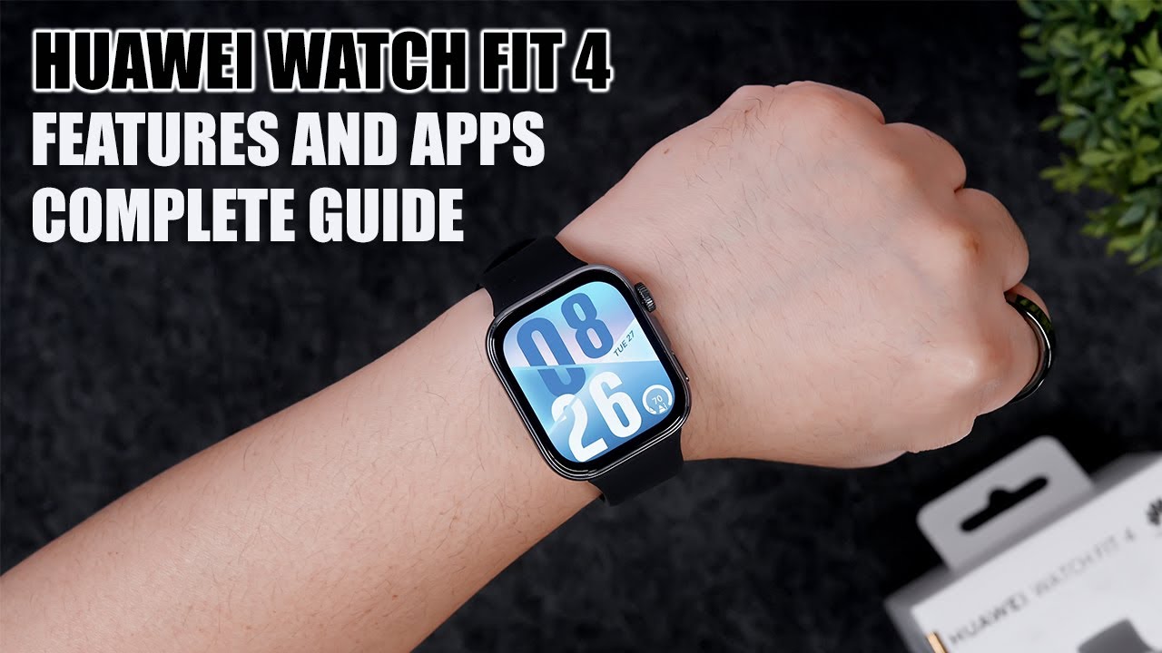Huawei Watch Fit 4 Features and Apps Walkthrough