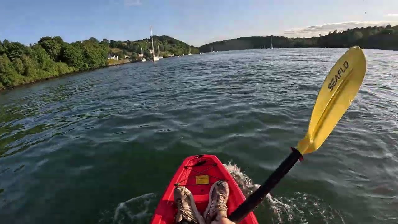 Kayaking Cork Harbour- GoPro Hero 12 Helmet POV