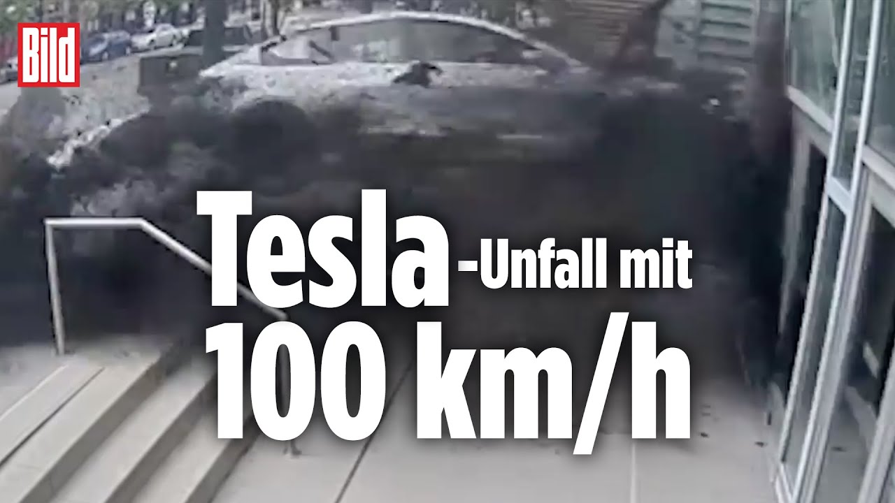 Autopilot Schuld? Tesla Model S baut unglaublichen Unfall