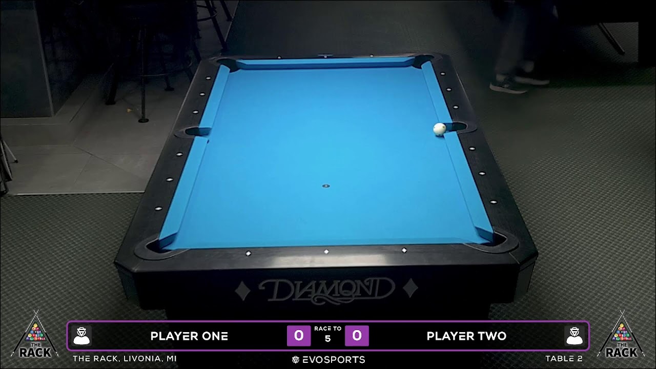 PLAYER ONE vs PLAYER TWO - THE RACK - TABLE 2 | EvoSports