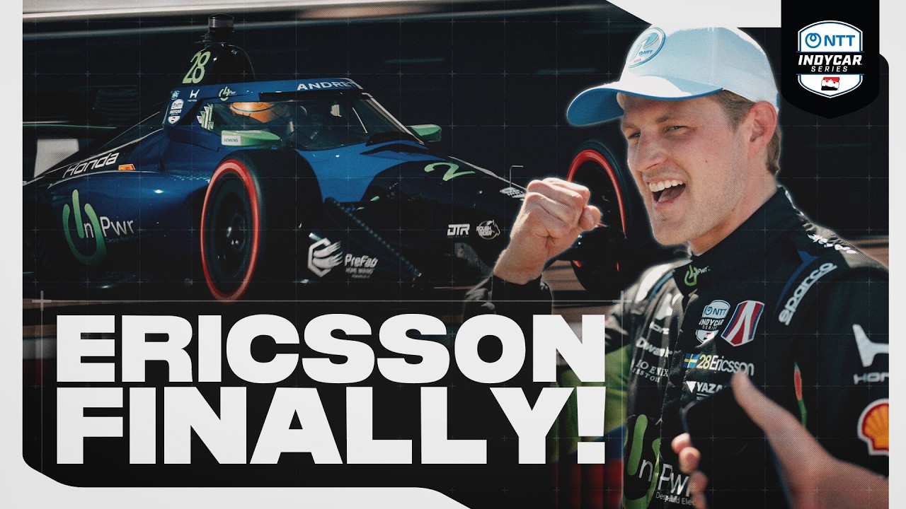 Marcus Ericsson Earns a Career FIRST! | 2026 INDYCAR at Arlington