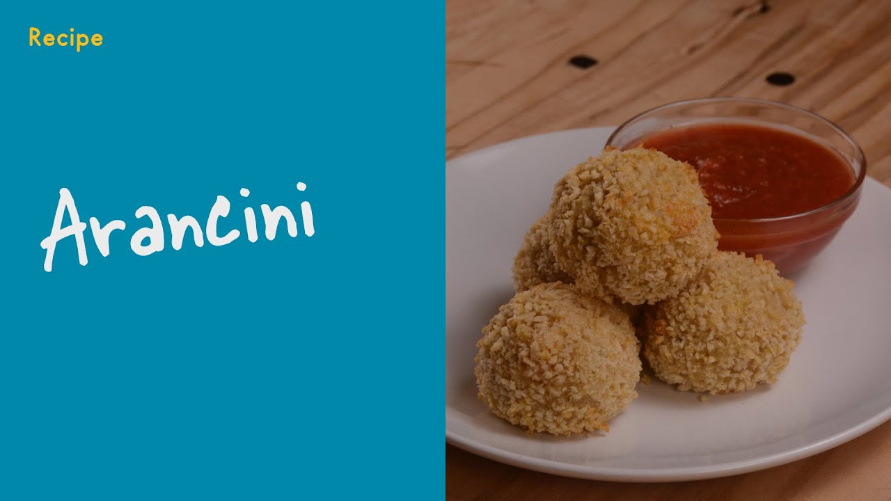 Recipe | Baked Arancini | Growing Chefs! at Home