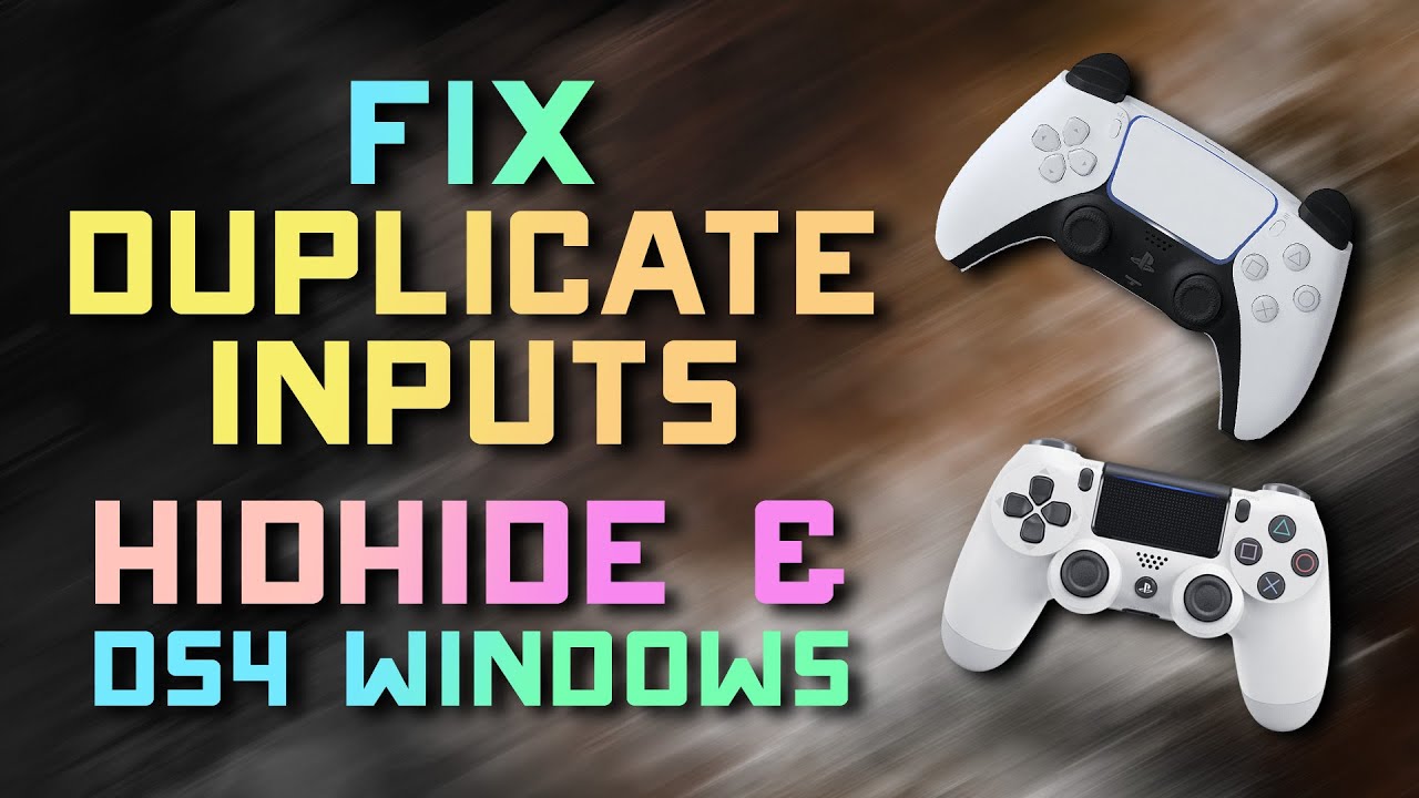 Fix Duplicate Controller Input Issues: How to Use HidHide with DS4 Windows