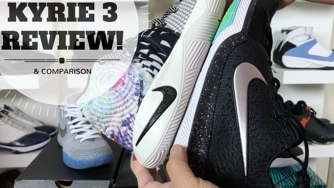 IS IT WORTH IT? NIKE KYRIE 3 REVIEW (COMPARISON TO KYRIE 1 & 2)