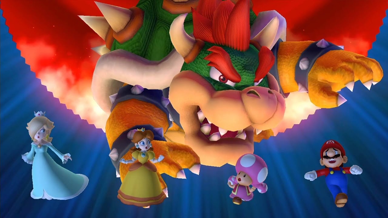 ハラハラキャッスル |【マリオパーティ10】ロゼッタ、デイジー、キノピオ、マリオ vs クッパ(マスター難易度)