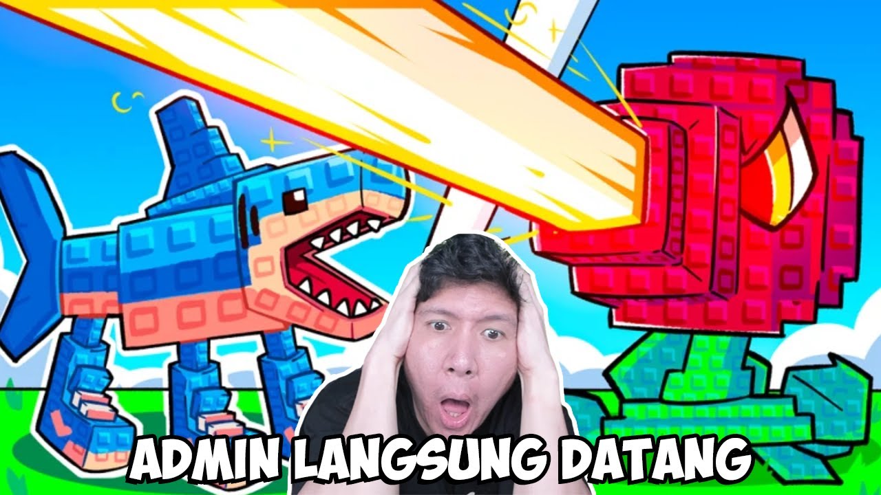 AKU COBA GAME VIRAL TUMBUHAN LAWAN BRAINROT DI ROBLOX.... Tanaman Vs Brainrots