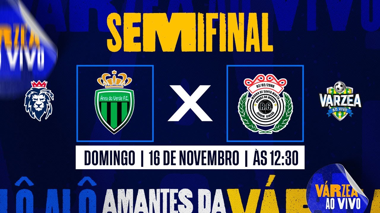 Área do Verde FC x Unidos do Morro | Semifinal • Copa Martins Neto 2025