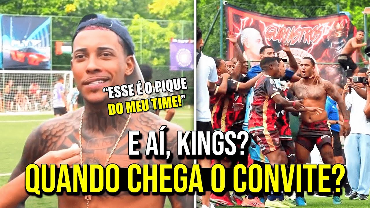 POZE TEM UM TIME PRA GANHAR A KINGS LEAGUE! AMASSARAM NA FLYCUP!