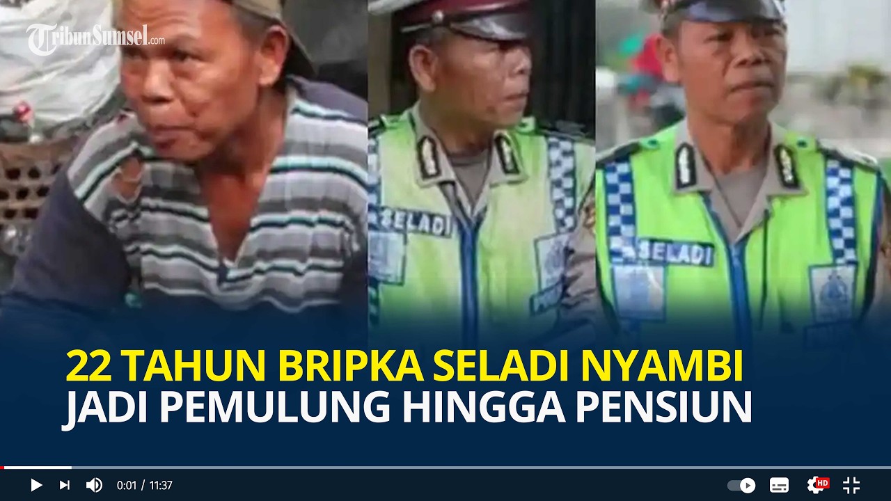22 Tahun Bripka Seladi Nyambi jadi Pemulung hingga Pensiun, Bersyukur dapat 35 Ribu daripada Disuap