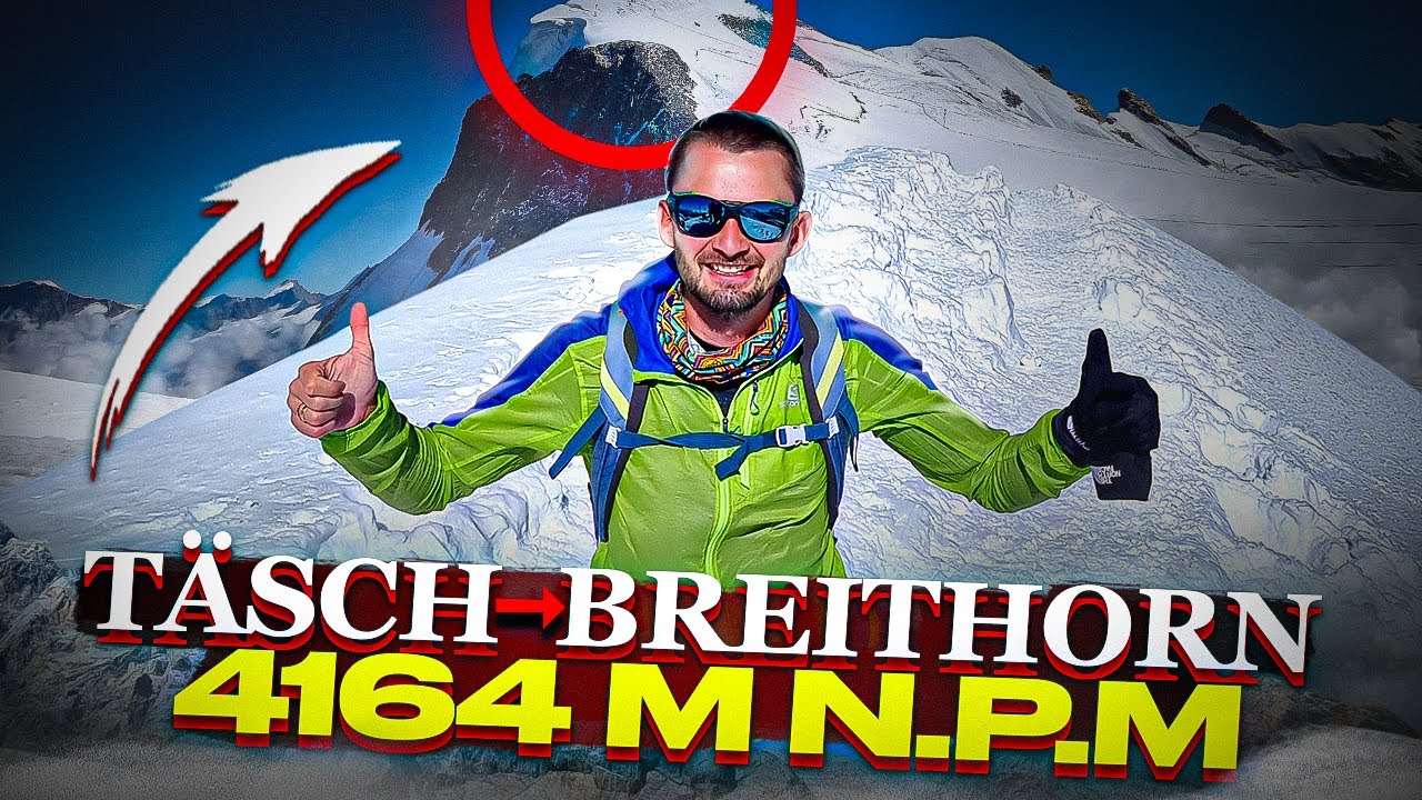 Wyszedłem na BREITHORN z Täsch w 6 H! Czy BREITHORN to NAJPROSTSZY czterotysięcznik w ALPACH?!
