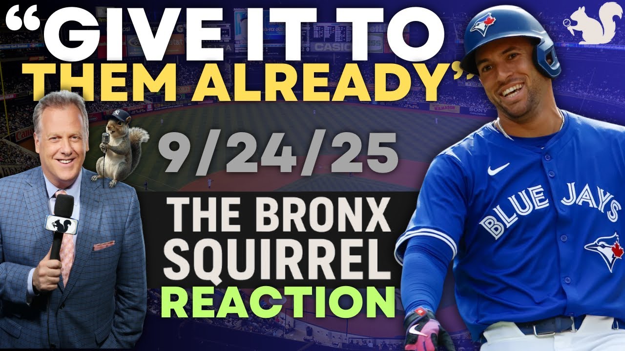 Michael Kay Reacts: George Springer&rsquo;s Conspiracy, Mets Collapse, Yankees Win | Bronx Squirrel Reacts