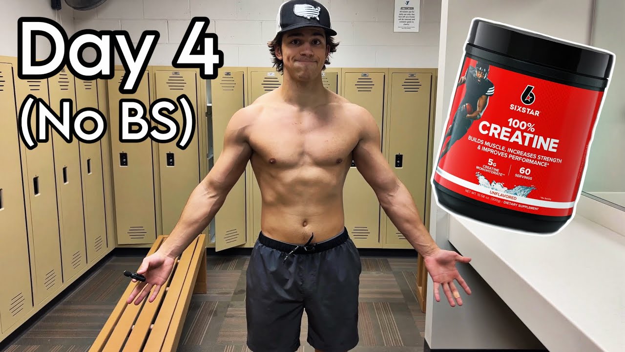 Does creatine loading phase actually work?. #creatinemonohydrate #fitness