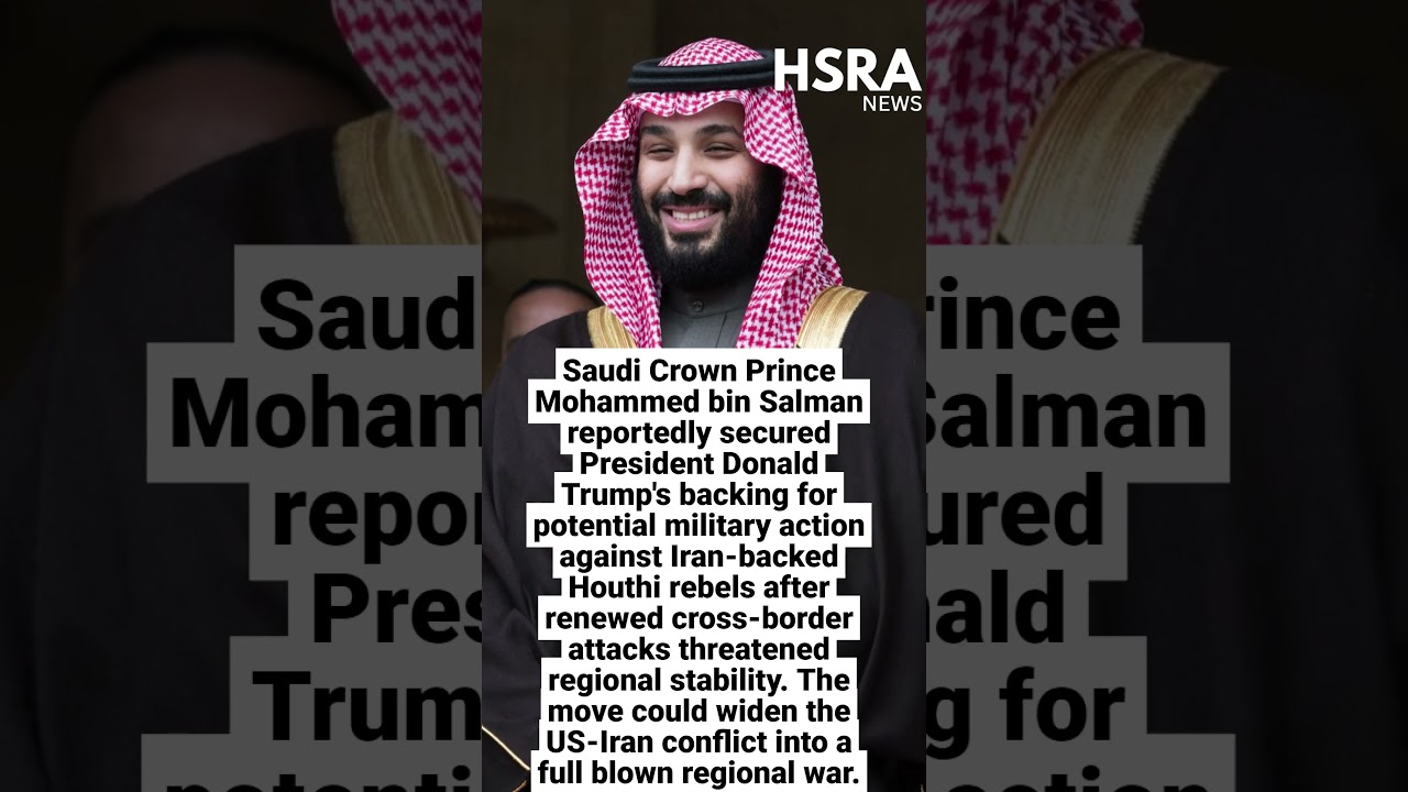 Trump Backs Saudi Arabia Against Iran-Backed Houthis | Full Blown Regional War? #shorts #news