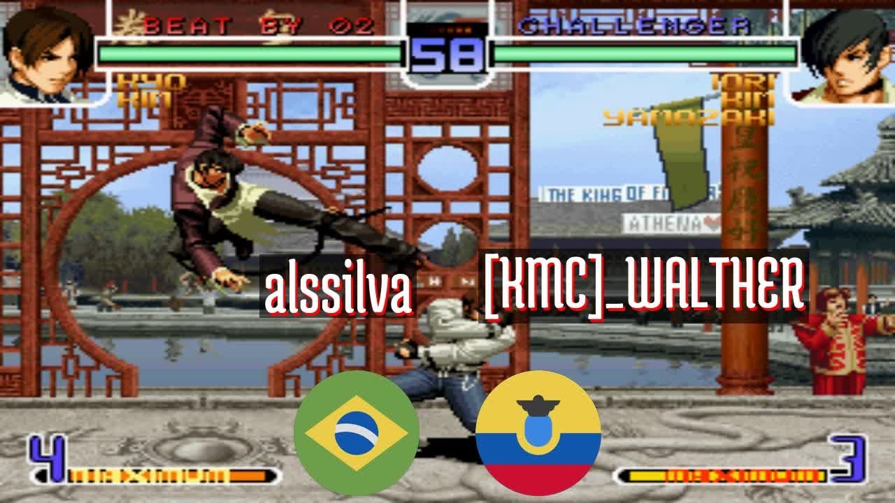 FT5 @kf2k2pls: alssilva (BR) vs [KMC]_WALTHER (EC) [KOF 2002 Plus kf2k2 Fightcade] Jun 14