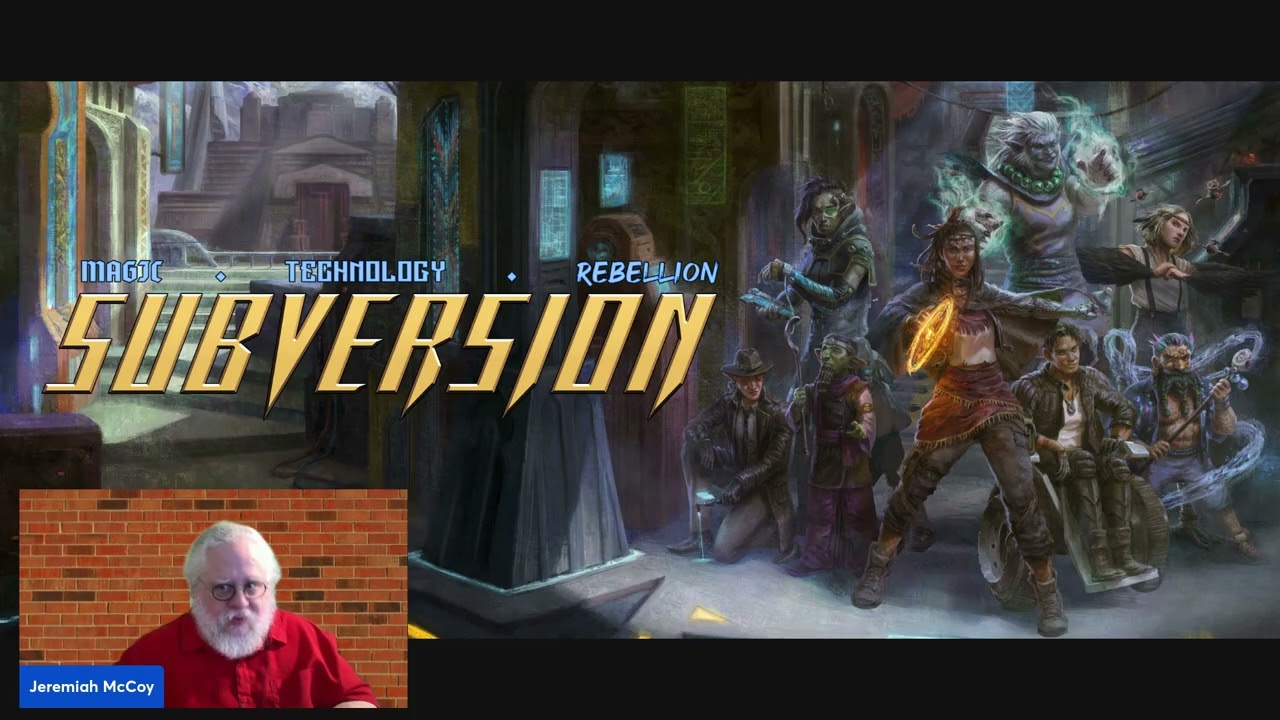 TTRPG Review  Subversion