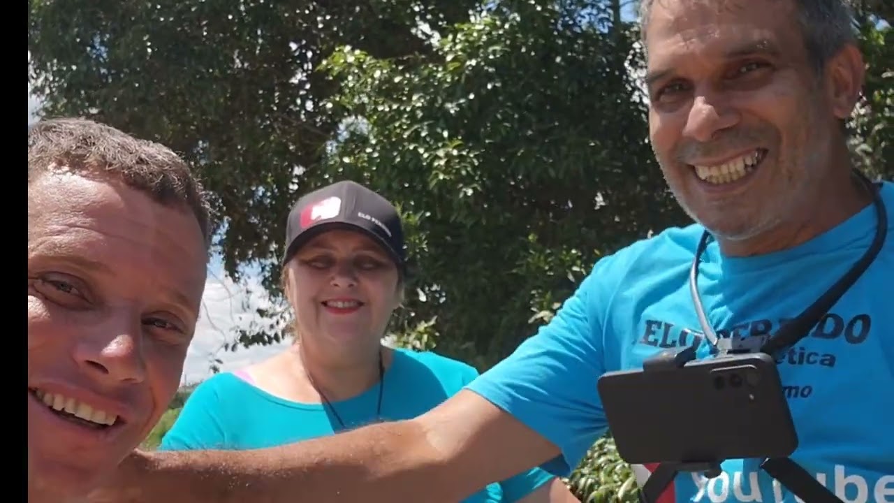 Nossos amigos do YouTuber trazendo a pesca maguinetica. Pra piracaia .sp
