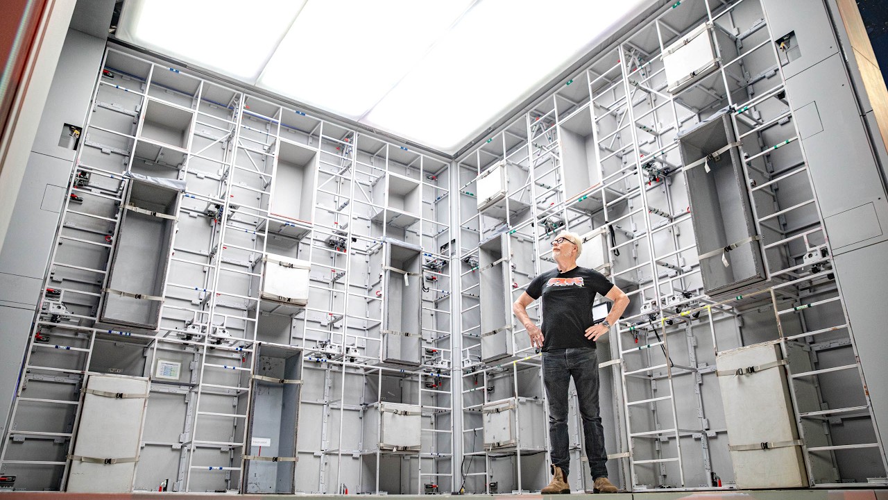 Adam Savage Steps Inside The CUBE