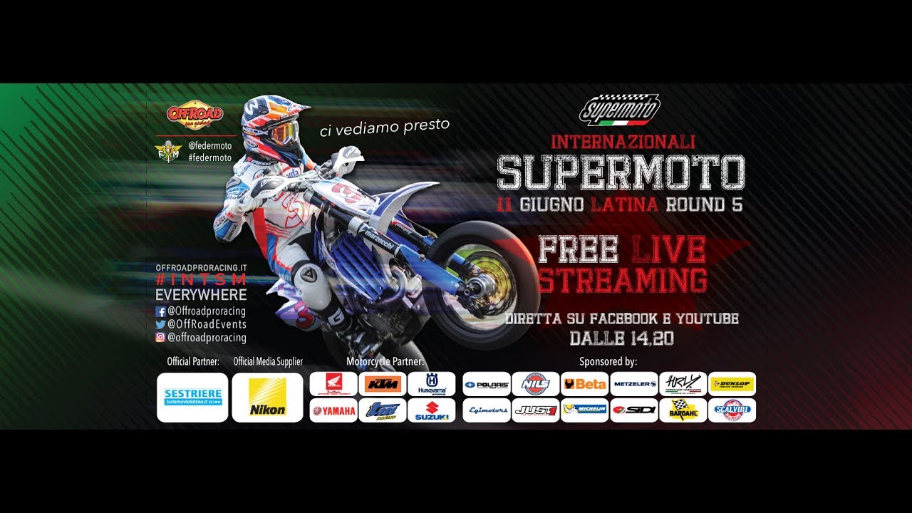 Internazionali d'Italia Supermoto Live streaming free #5 round