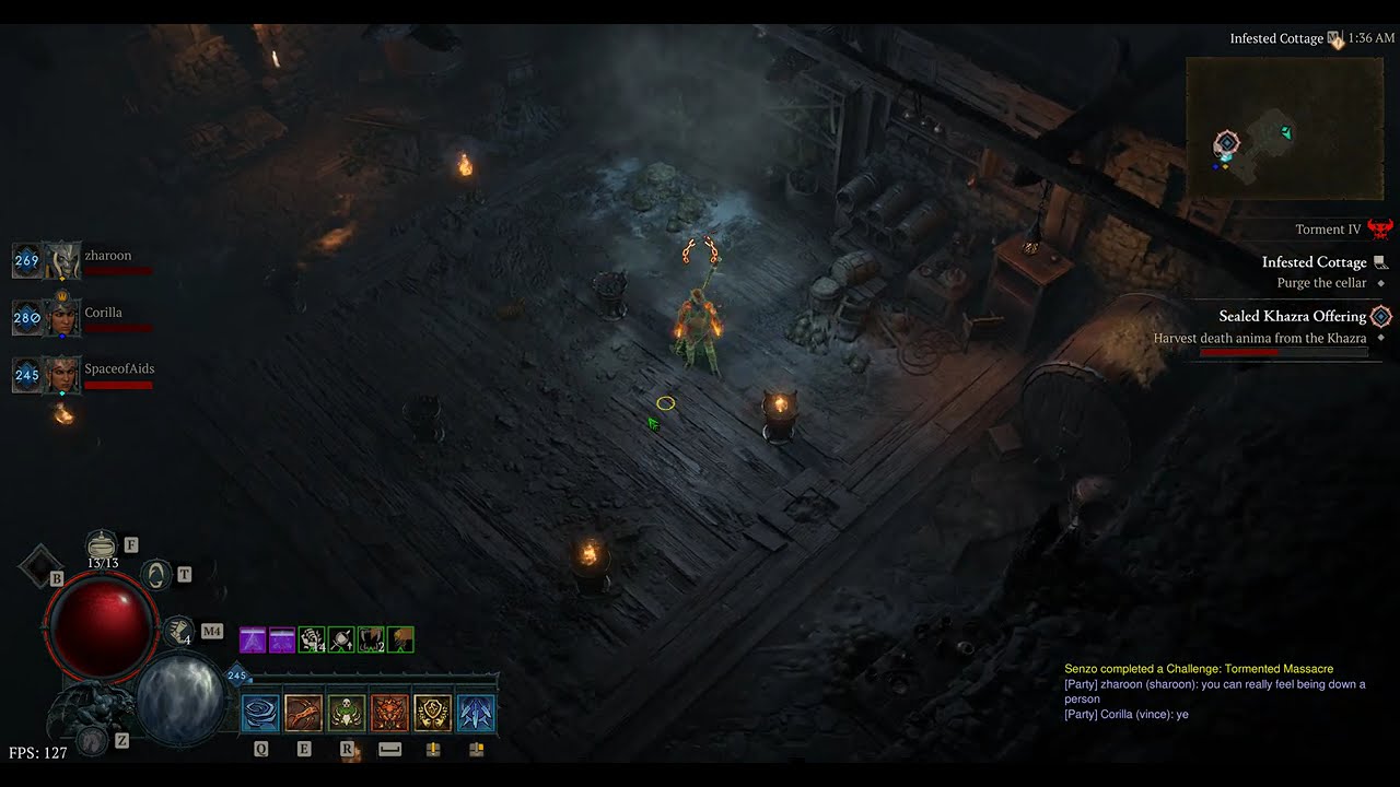 Diablo 4 Ritual Brazier Puzzle