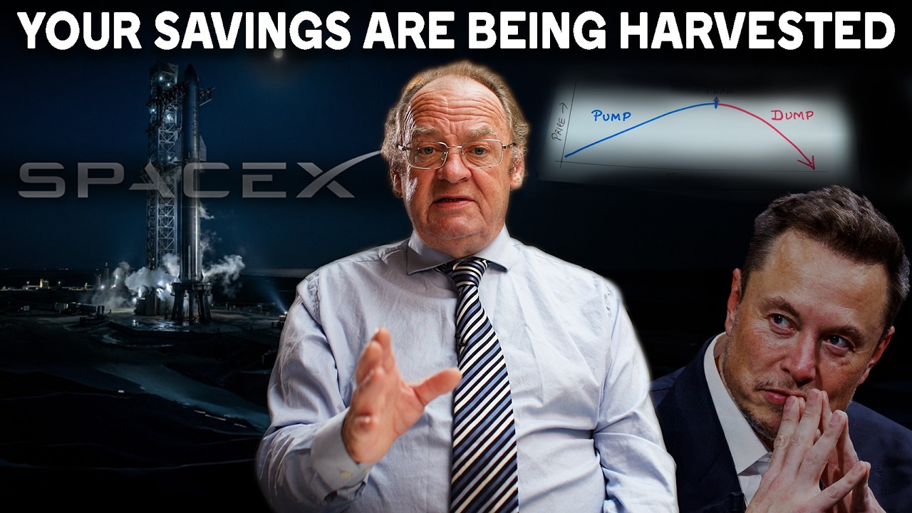IPO SpaceX: афера с накачкой и сбросом акций на 2 триллиона долларов.