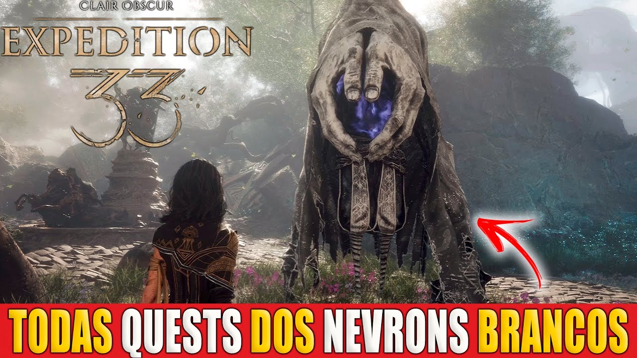 Expedition 33 Todas as Quests Dos Nevrons Brancos (Troféu Aminimigos)