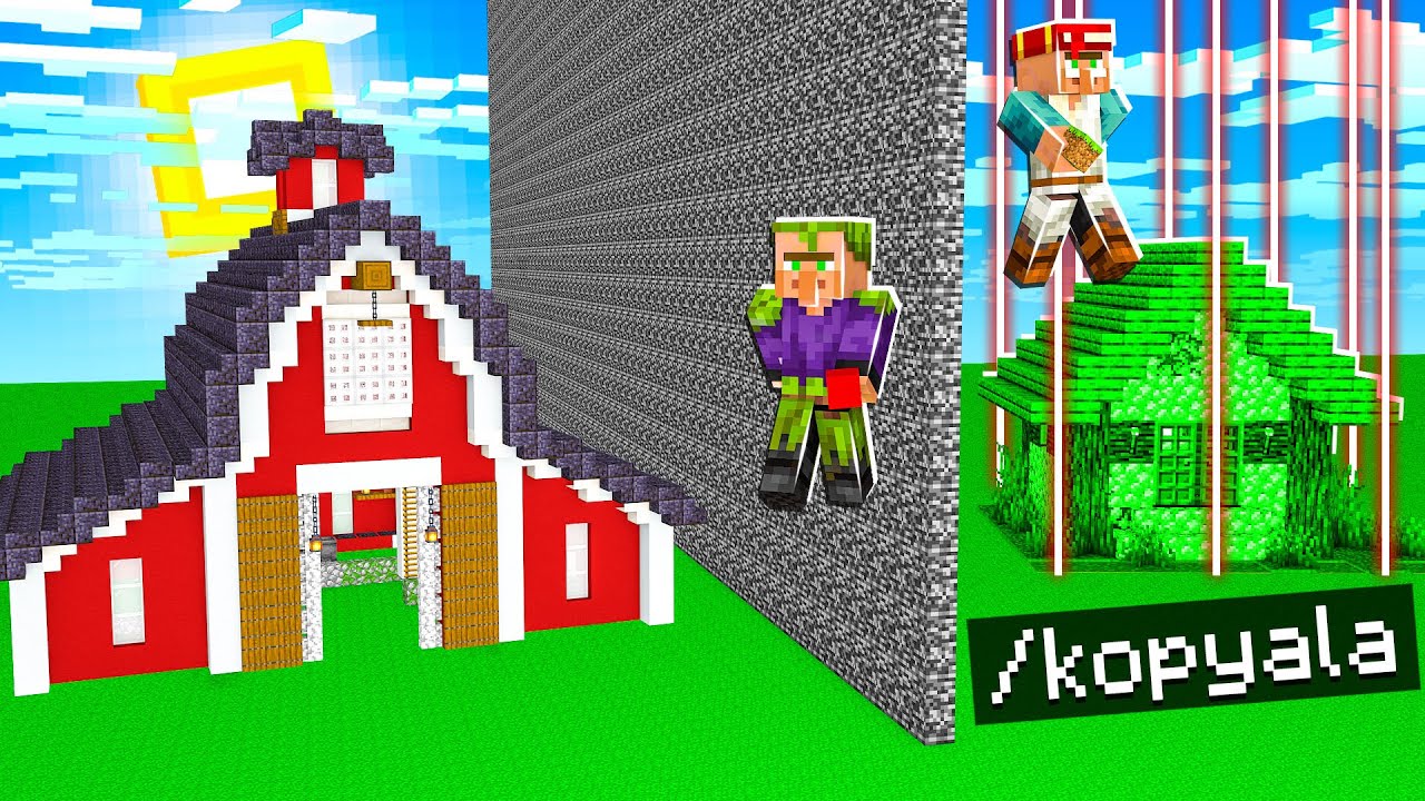 KÖYLÜ YAPI KAPIŞMASI #25 KÖYLÜCRAFT - Minecraft