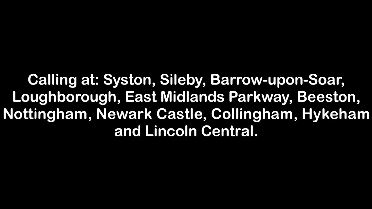 Leicester Announcements 10/09/2018