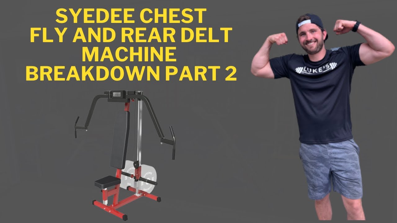 Разбор упражнений на тренажере Syedee Chest Fly и Back Delth: Часть 2 (обзор Garage Gym)