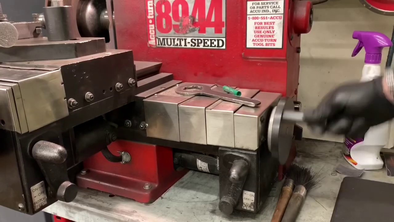 Accu-Turn Brake Lathe... 🚧💿 Walkthrough.
