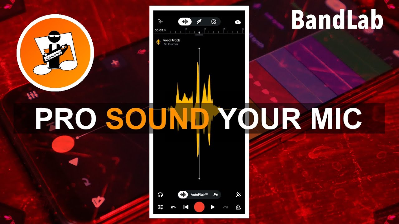How to make any microphone sound more professional in Bandlab