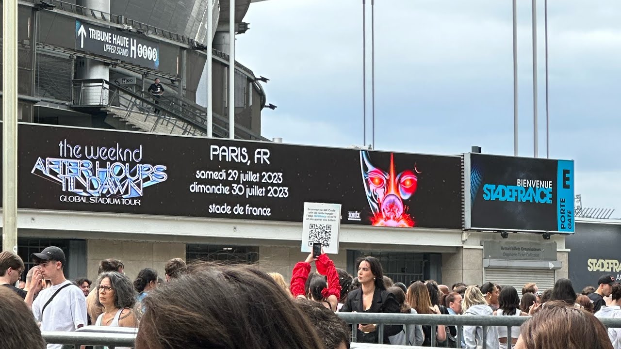 VLOG PARIS je vais au concert de the weeknd ! ❤️
