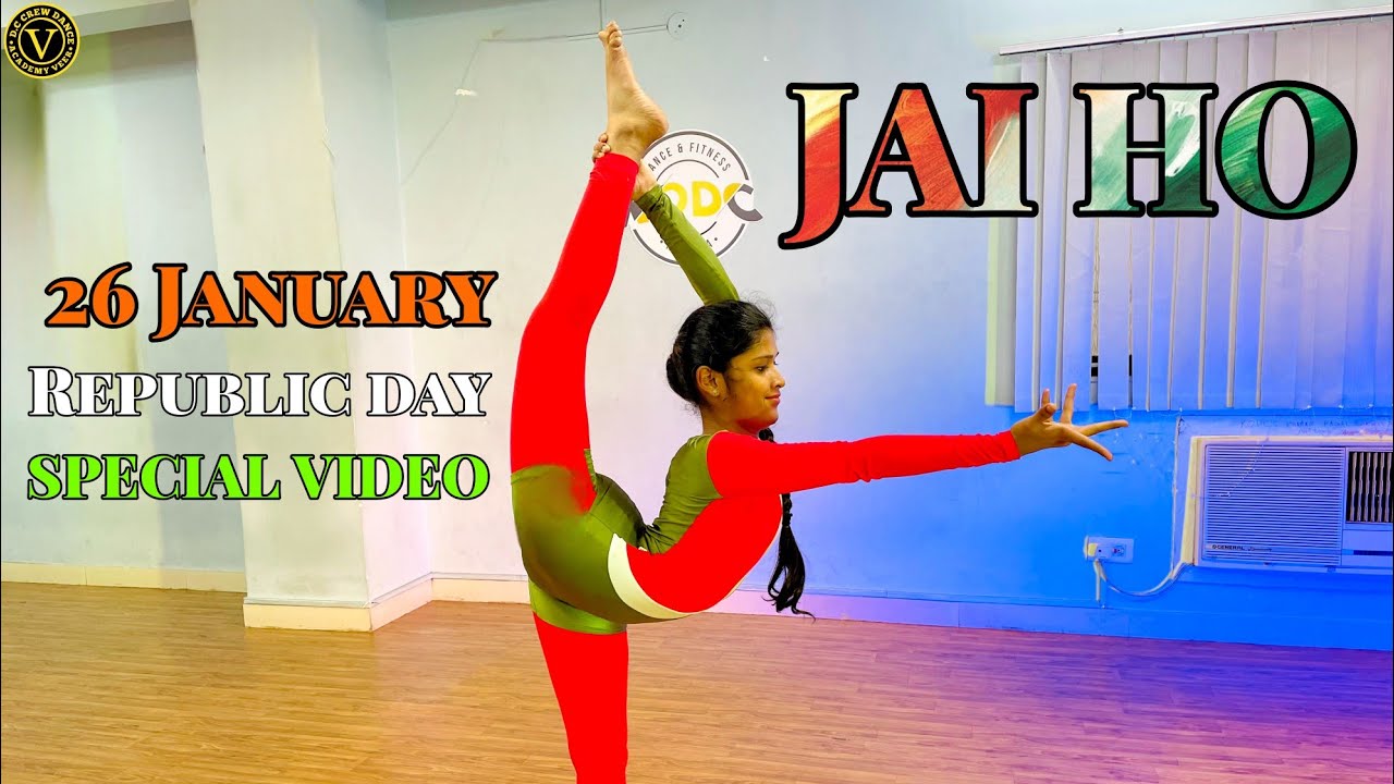 JAi HO YOGA DANCE COVER | ANUPAMA YOGA | KOLKATA CITY INDIA HEALTH | 26 JAN 2024 | GARDEN REACH |
