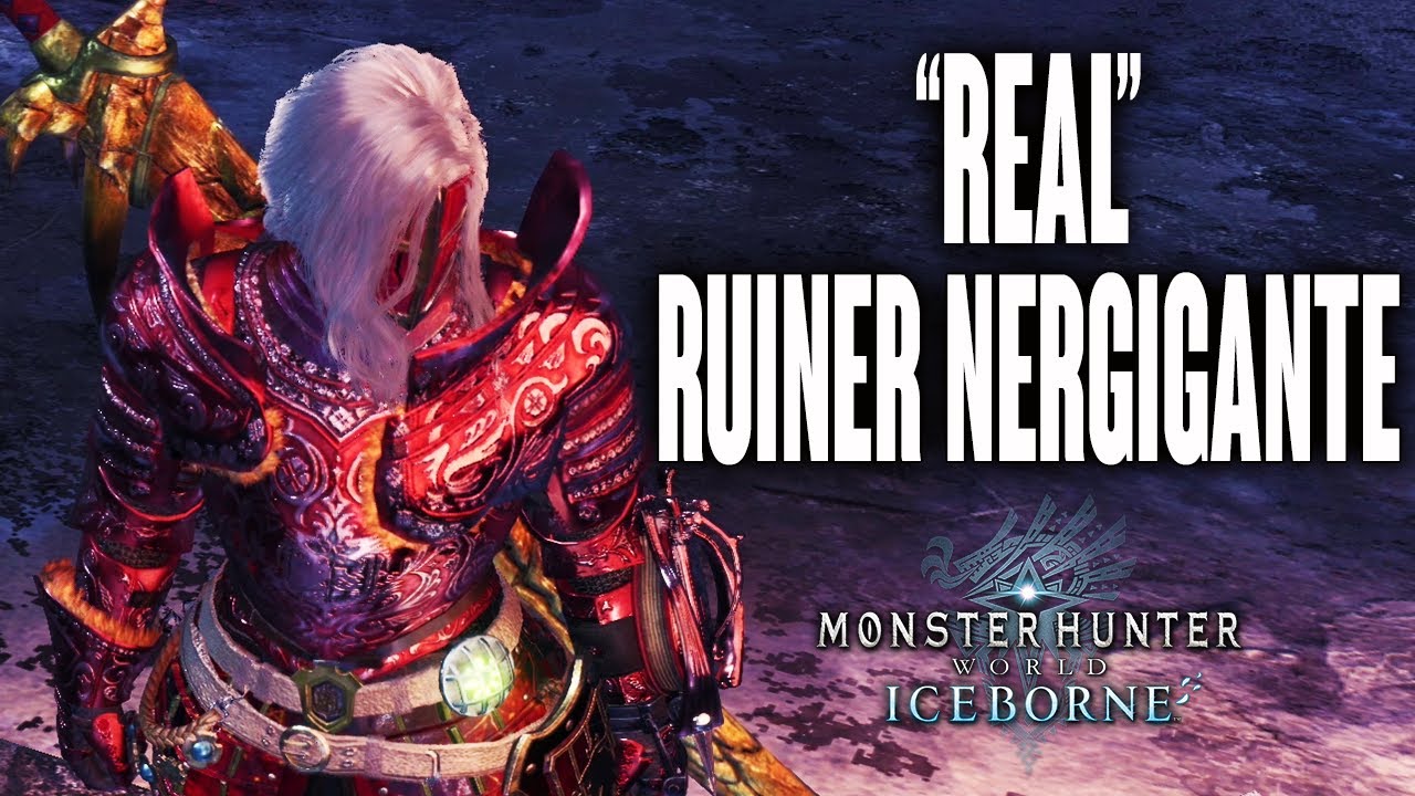 MHW Iceborne ∙ Ruiner Nergigante First Real Encounter...