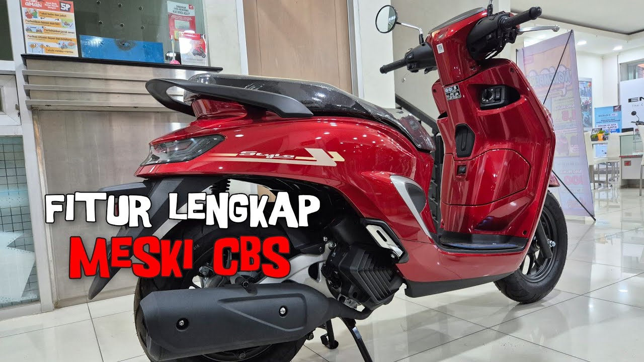 MERAHnya BEDA | Honda STYLO 160 CBs Warna MERAH