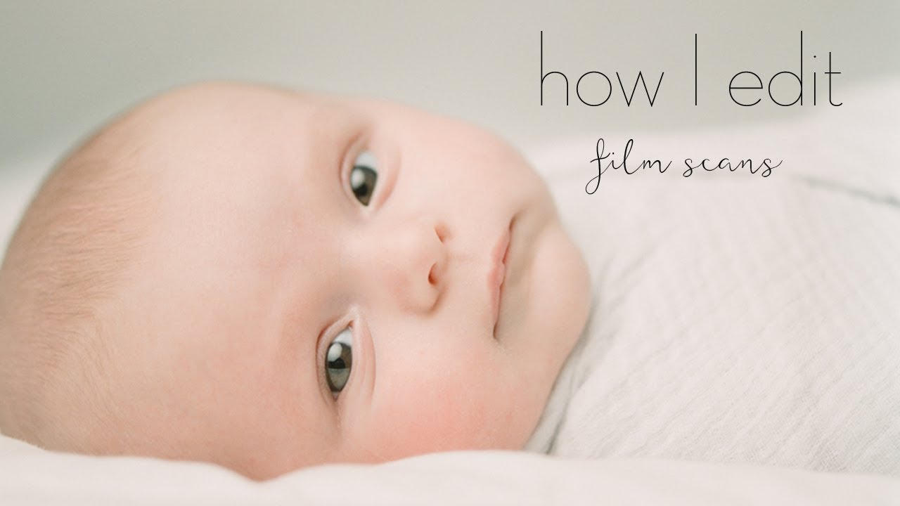 How to edit film scans