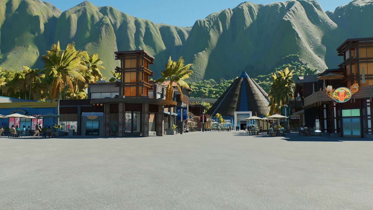 One day in Jurassic world (2015) | Jurassic world evolution 3.