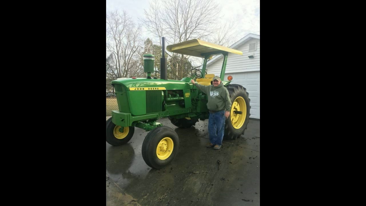 Totally Rebuilt 1964 John Deere 4020 Tractor Sold on Illinois Auction Today for $28,000