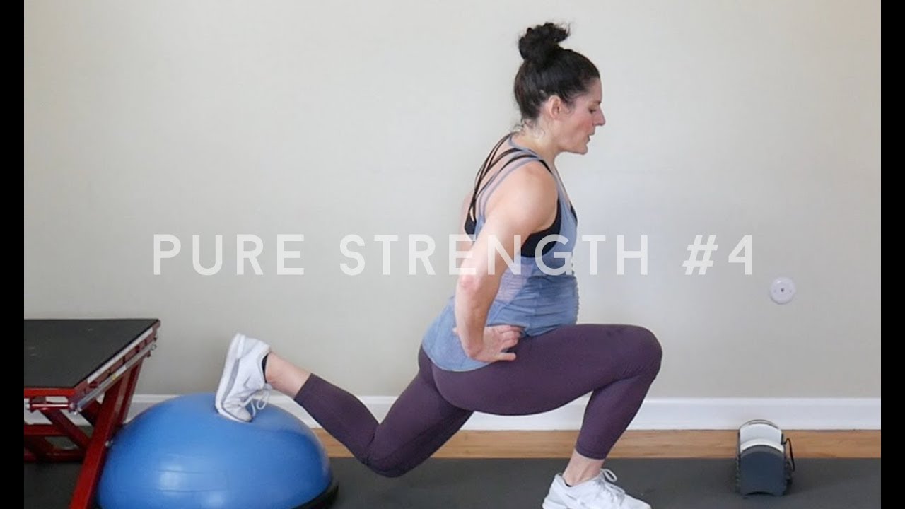 PURE Strength Workout #4: Complete Legs by Jamie B