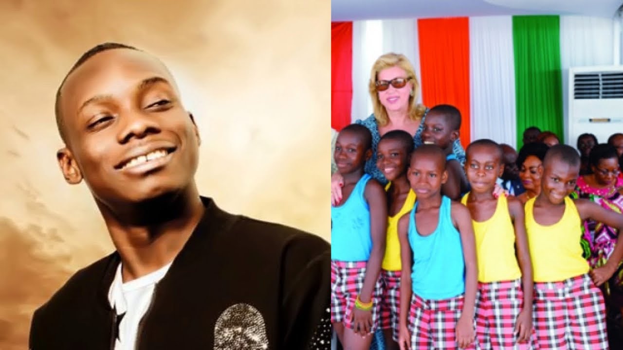 Sidiki Diabaté en visité dans un orphelinat Bingerville en Côte d’Ivoire 🇨🇮