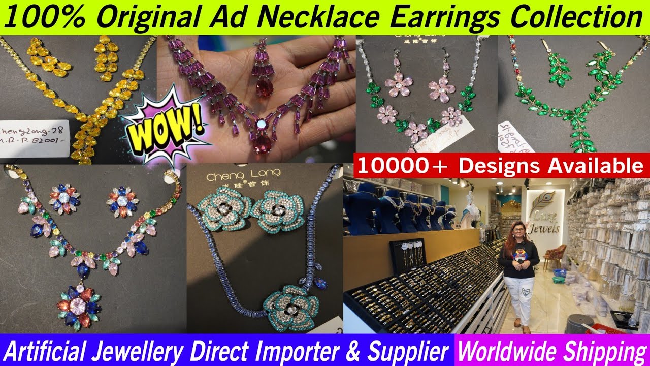 सबसे सस्ती Ad Jewellery यहां मिलेगी | Cheapest Ad Jewellery Market in Delhi | Ad Jewellery Importer