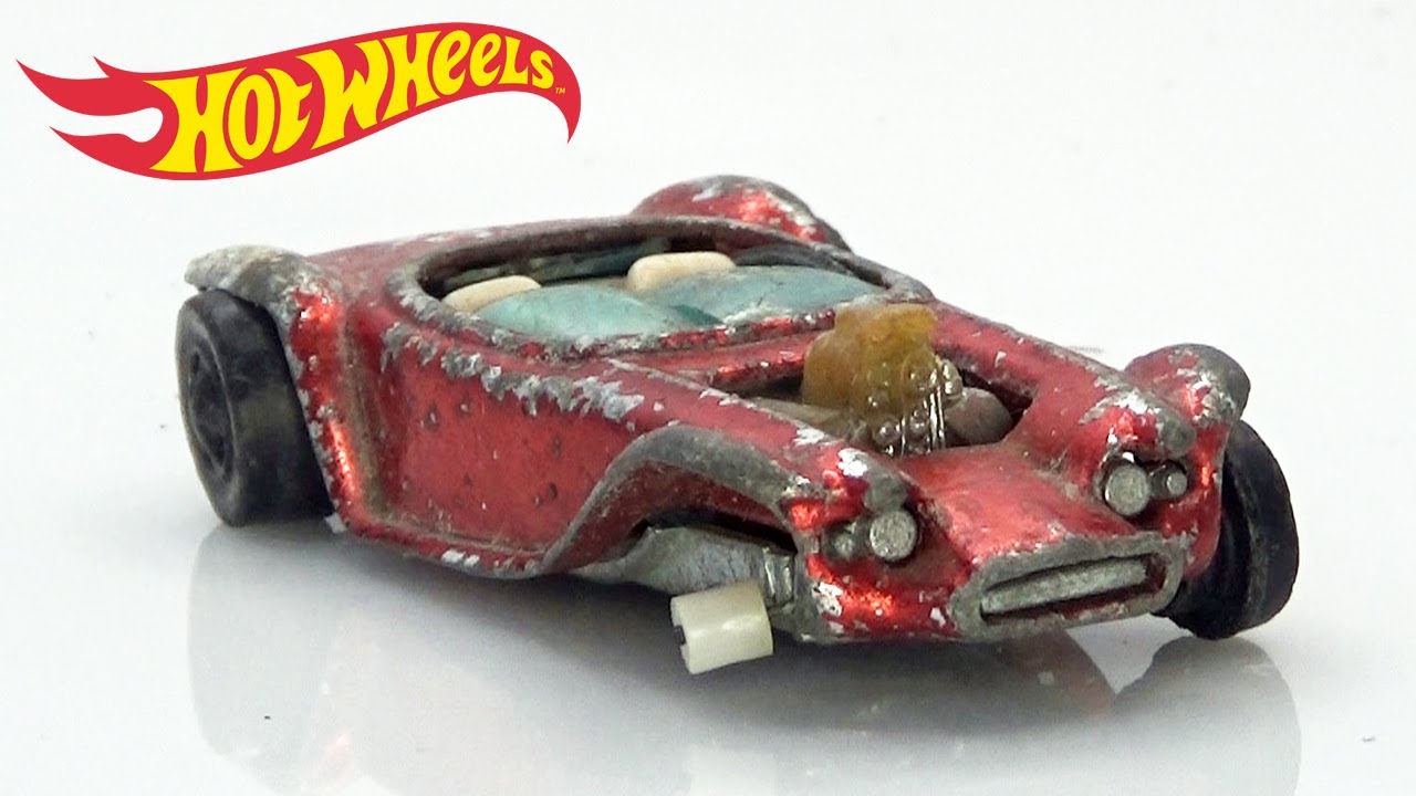 Hot Wheels Beatnik Bandit Red Line, серия 1, 1968. Реставрация литой модели.