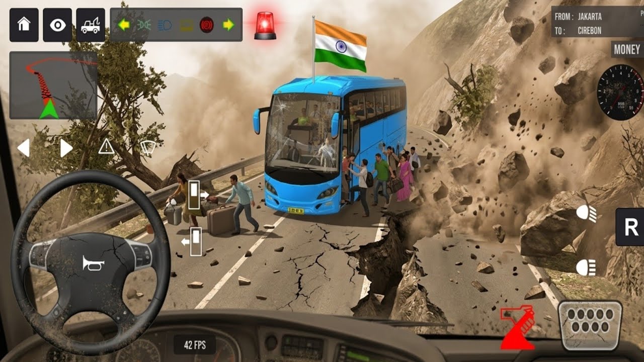 euro coach bus simulator 😱🚌 || new coach bus simulator part 96 Android gameplay 🇮🇳