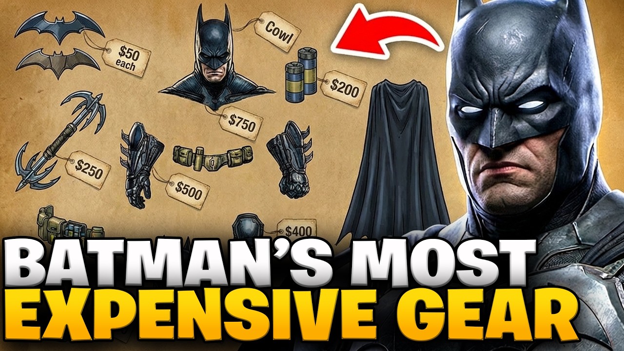 What is Batman's Most Expensive Gear?