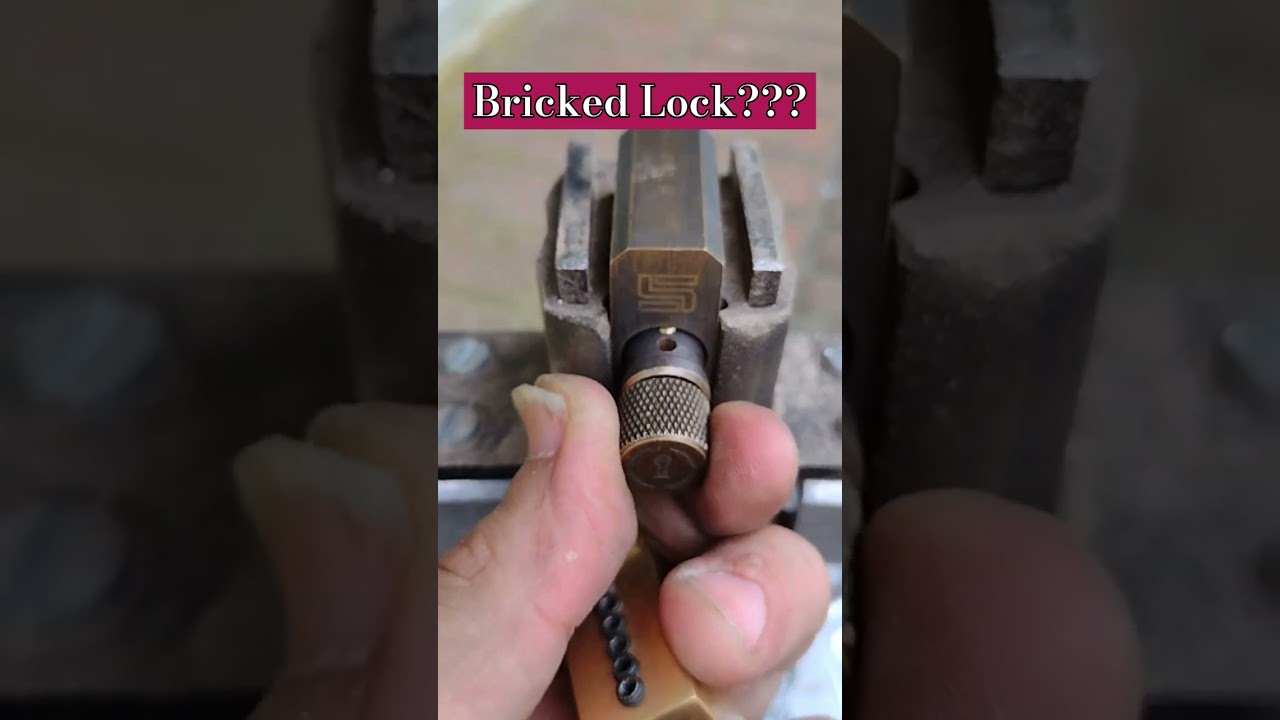 #sparrows Bricked Progressive lock Fixed!! #Chopped&Screwed #knoxlocks #locksport #lock #picking