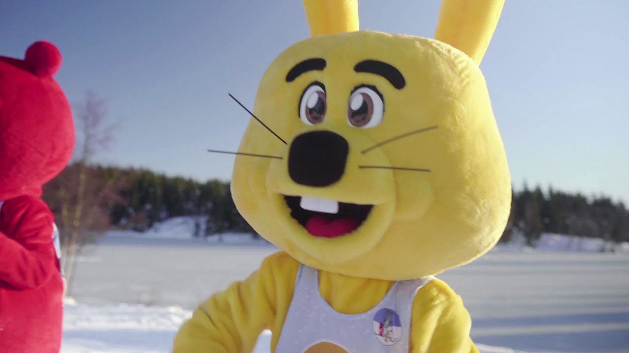 Maskotdansen til Barnas Holmenkolldag.