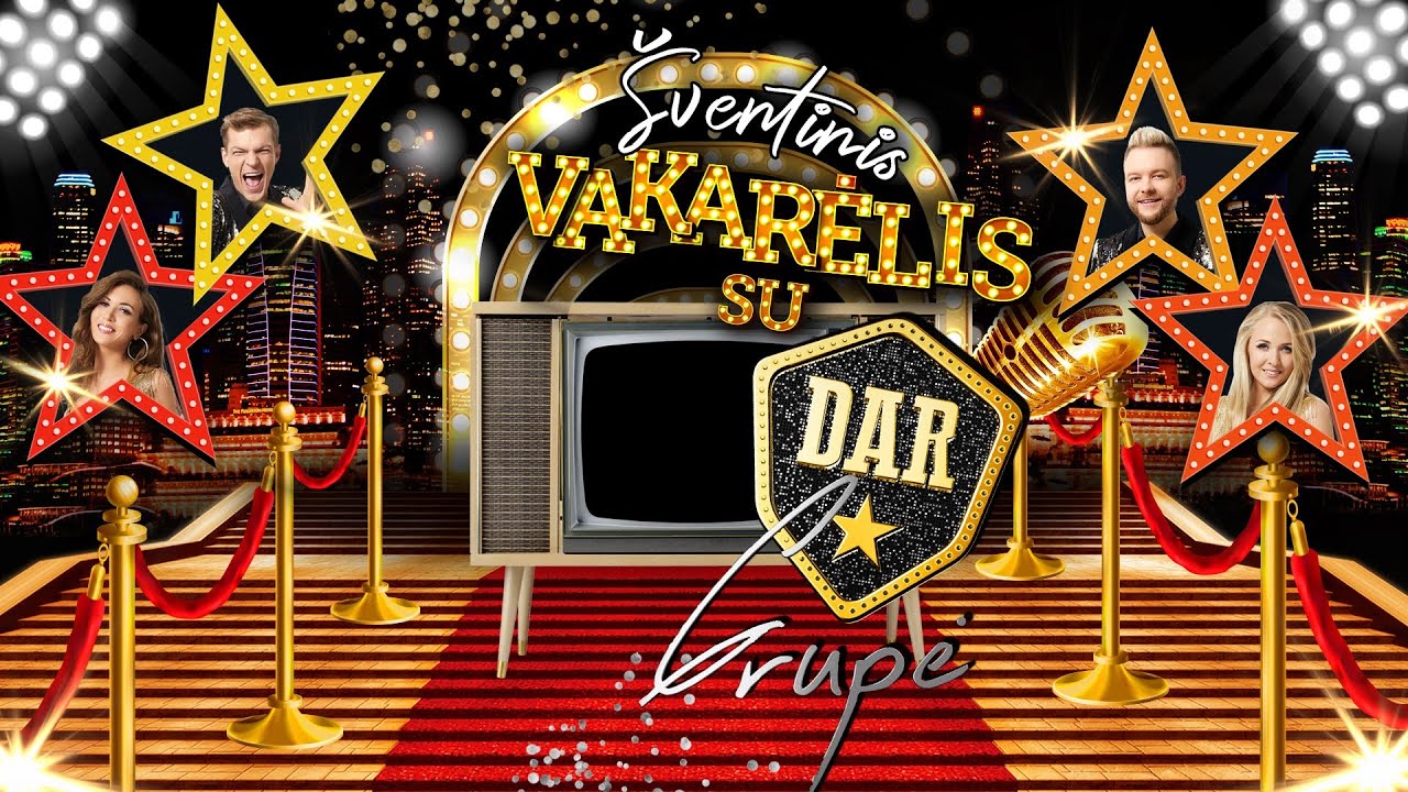 &Scaron;ventinis vakarėlis su grupe DAR (koncertas i&scaron; namų) 2020 Premjera